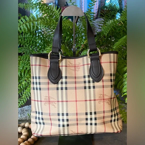 Burberry Haymarket Tote - Picture 14 of 14